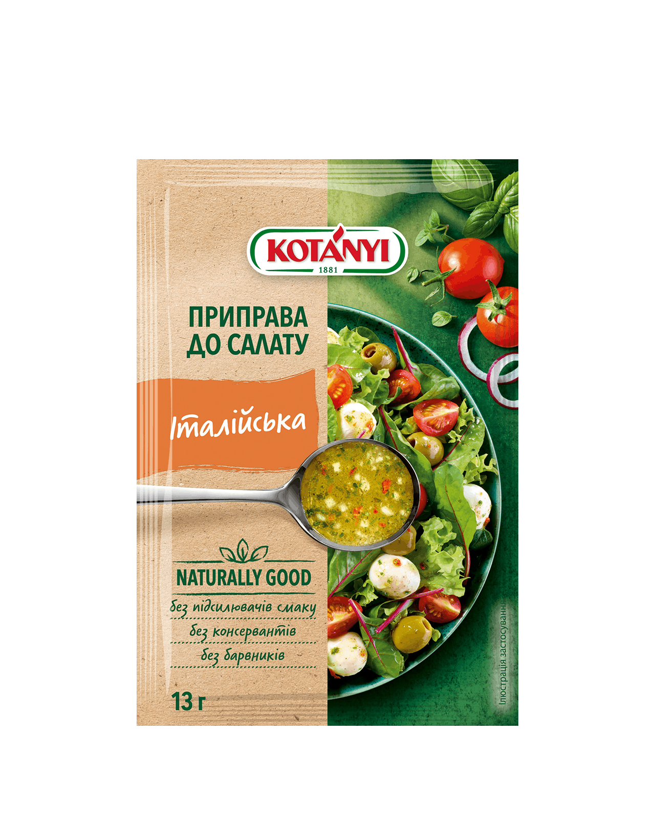 9001414110652 106513 Kotányi Salad Mix Italian Ua Pouch Vs